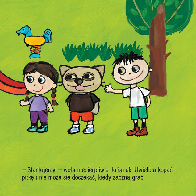 Kicia Kocia Gra w Piłkę Anita Głowińska 2+ Media Rodzina