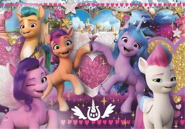 Puzzle 104 Maxi Super Kolor My Little Pony