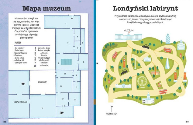 Zostań Detektywem Zabawy i Zagadki Penny Worms 7+ Bookolika