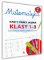 MATEMATYKA Karty Pracy Ucznia Klasy 1-3 Emilia Figacz 6+ SBM