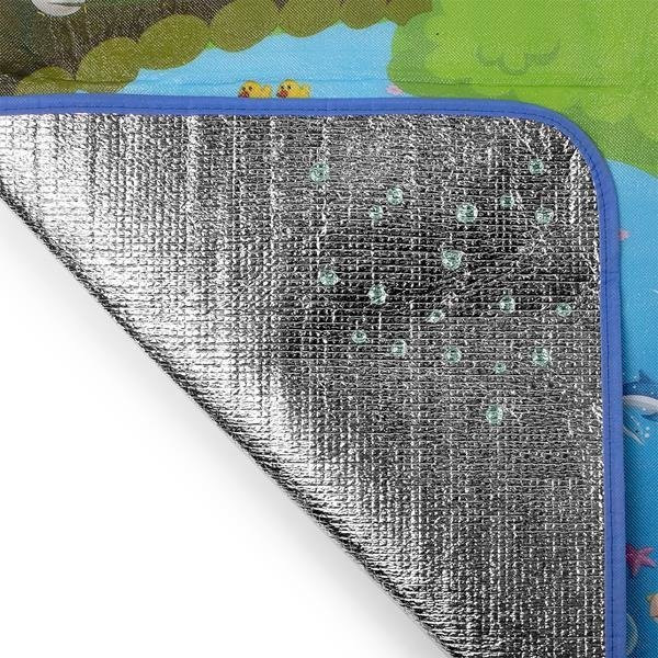 NC8007 KOC PIKNIKOWY DZIECIĘCY 180x180 PVC EPE ALU NILS CAMP