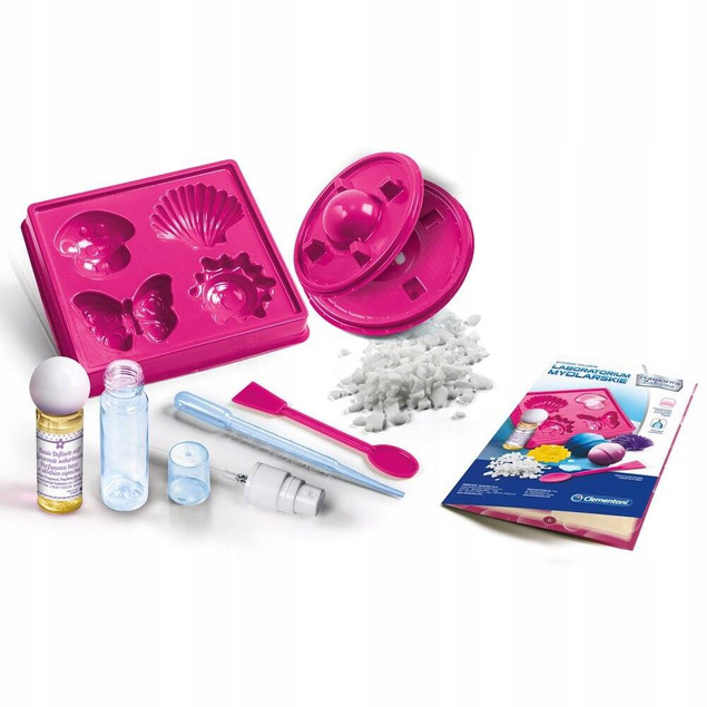 Naukowa Zabawa Laboratorium Mydlarskie Clementoni 60949