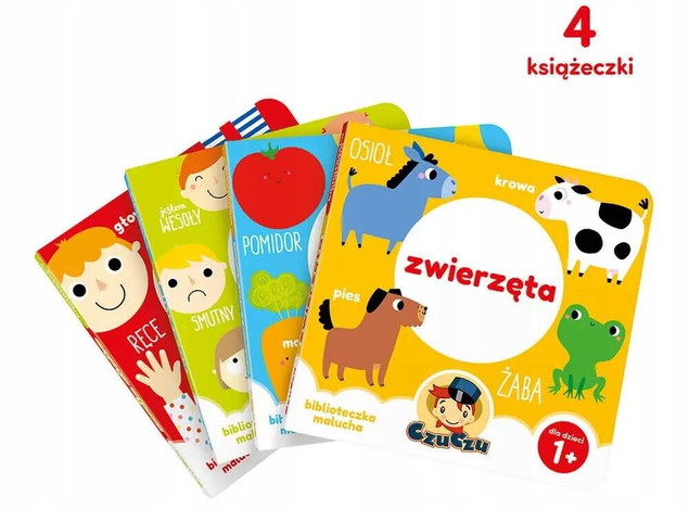 Zestaw Biblioteczka malucha CzuCzu
