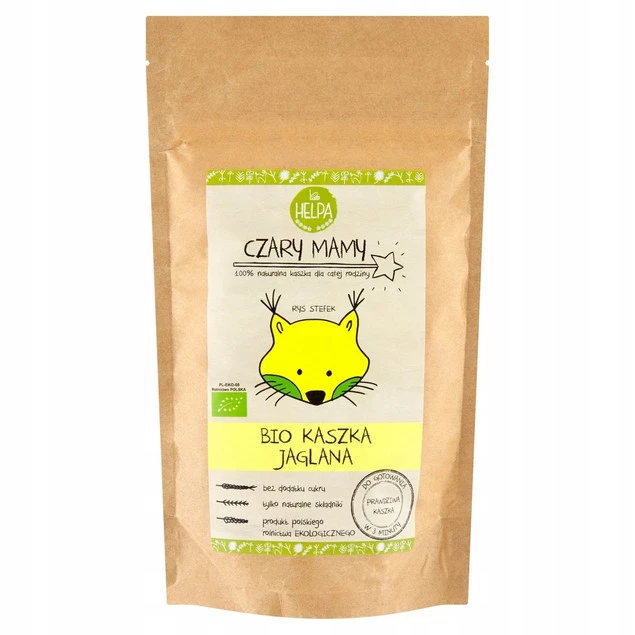 HELPA Kaszka Bio MIX SMAKÓW Bez Cukru 200gx3