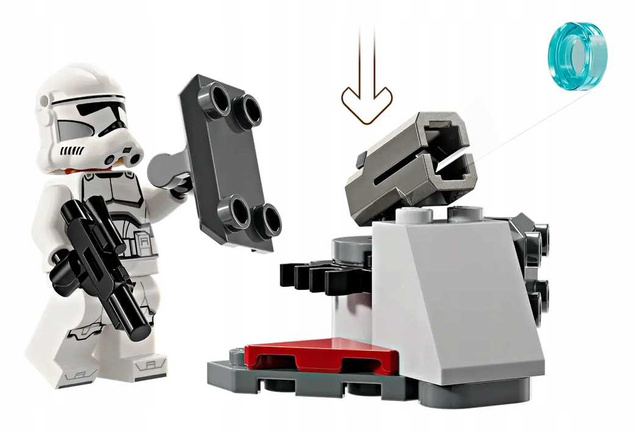 LEGO Star Wars Zestaw Bitewny Z Żołnierzem Droidem Bojowym 215el. 7+ 75372