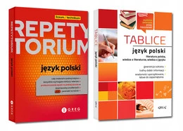 JĘZYK POLSKI Repetytorium MATURA 2026 + TABLICE Nowa Podstawa Programowa