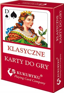 Karty Do Gry Klasyczne 54 Sztuki 5+ Kukuryku