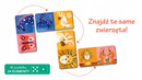 ZNASZ TO ZWIERZĘ? Domino Gra Logiczna 3+ Kapitan Nauka