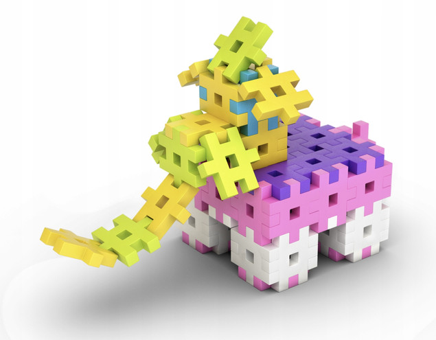 Meli Maxi - klocki konstrukcyjne - 50 elementów (2+)