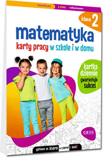 Matematyka Karty Pracy W Szkole I W Domu Klasa 2 SP Greg