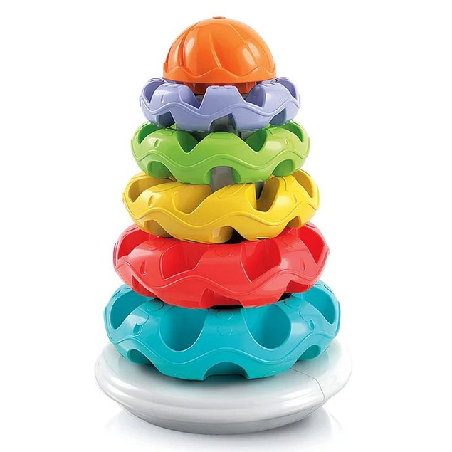 Układanka Kolorowa Wieża Piramidka Sorter Clementoni 17103