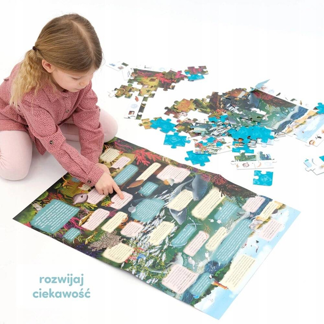 Puzzle Obserwacyjne Bałtyk 84el. 5+ CzuCzu