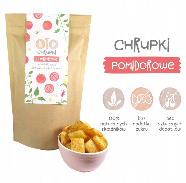 Zestaw OTO Chrupki Naturalne MIX 25g 80g Otolandia 8PAK