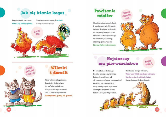 Dobre maniery na wesoło. Wierszyki dla dzieci