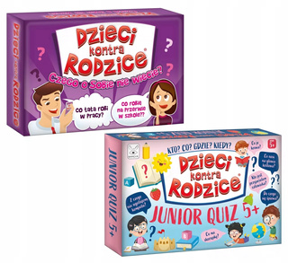 Gra Rodzinna Dzieci Kontra Rodzice Czego o Sobie Nie Wiecie? + Junior Quiz