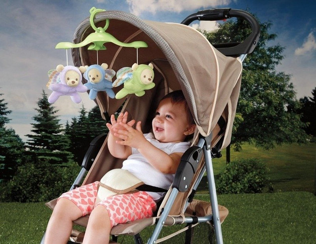 Fisher Price CDN41 Karuzela z Misiami Projektorem