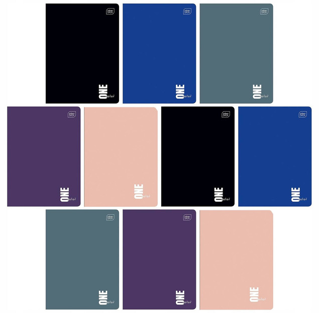Interdruk zeszyt A5 60k kratka margines One Color