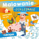 Malowanie Doklejanie Zwierzęta Na Wsi 16 Naklejek 3+ Skrzat