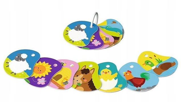 Baby Cards - Na wsi Karty na klipsie 01619 TREFL