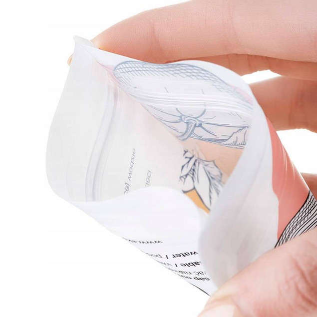 Akuku wielorazowe saszetki na pokarm  A0056