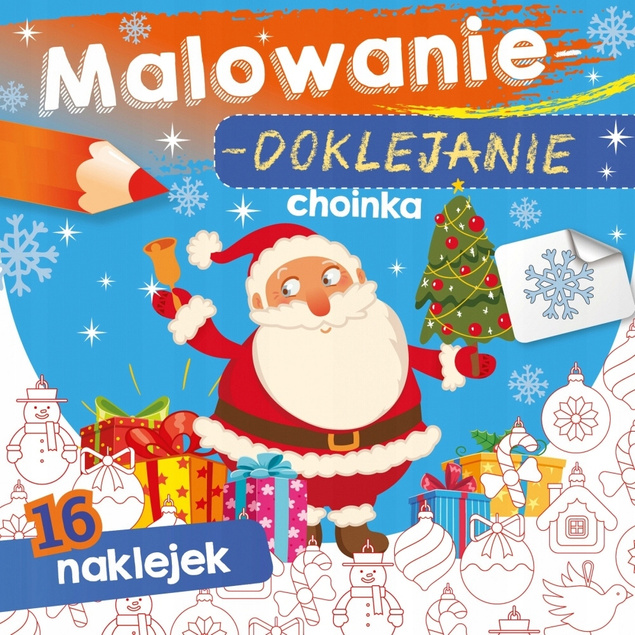 Malowanie Doklejanie MIKOŁAJ 3+ Skrzat