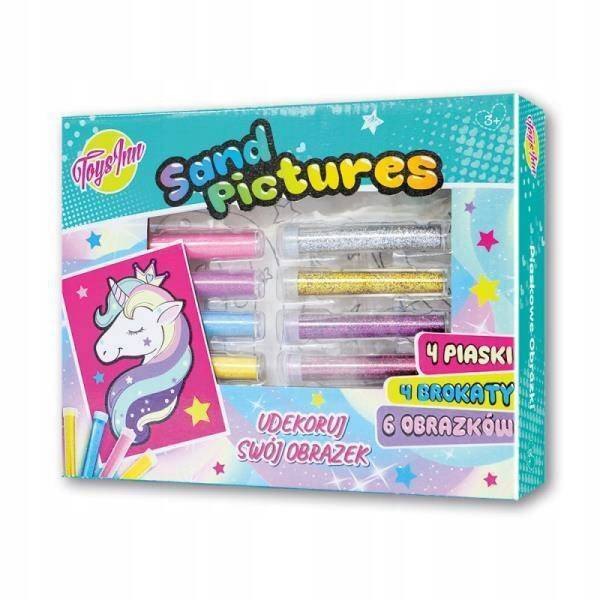 STNUX Piaskowe obrazki Unicorn Jednorożec 7038 