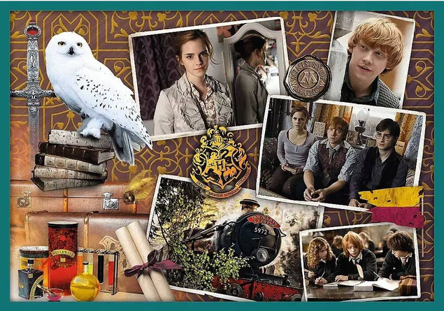 Trefl Puzzle 10w1 W świecie Harrego Pottera 90392
