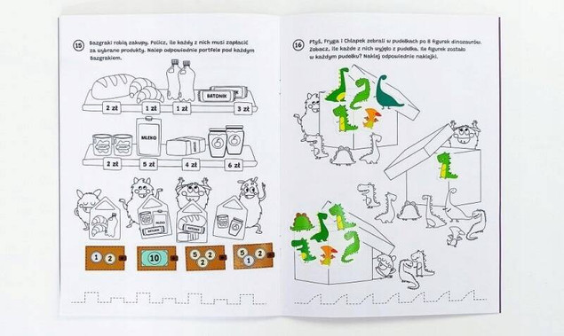 Kapitan nauka Bazgraki poznają liczby 4-6 lat