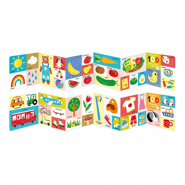 Biblioteczka 100 pierwszych słów CzuCzu 1+