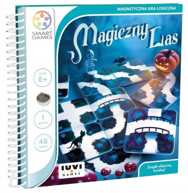 Magiczny Las Magnetyczna Gra Logiczna Koncentracja 8+ IUVI Smart Games