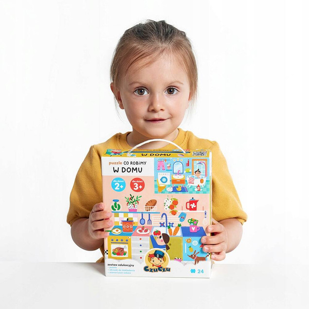 Puzzle 24 el. Co robimy w domu