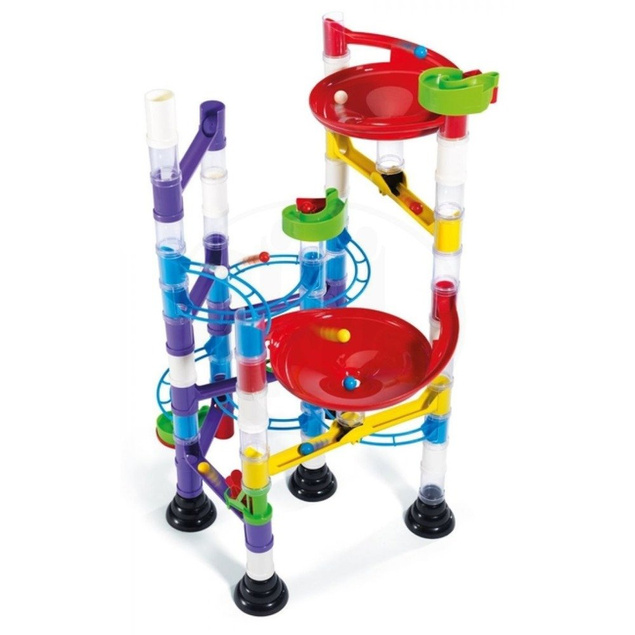 TOR KULKOWY Marble run Spinning 90el QUERCETTI 6565