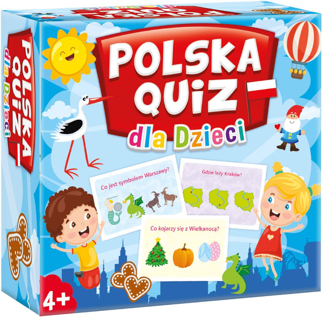 Polska Quiz Dla Dzieci Zagadki Rysunkowe 4+ Kangur