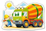 Castorland Puzzle 12 Maxi Betoniarka