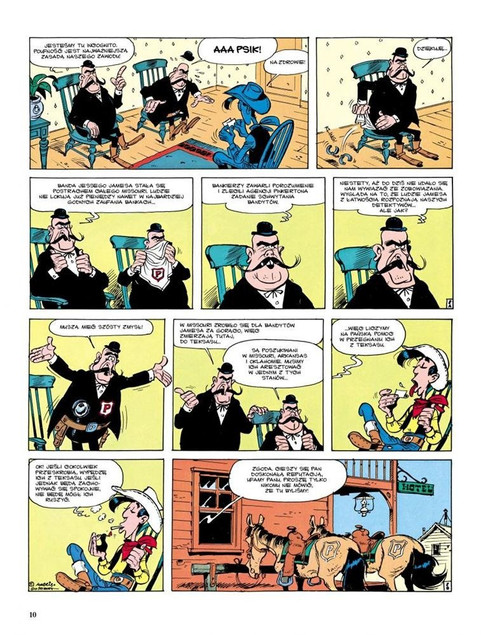 Lucky Luke. Jesse James. Tom 35