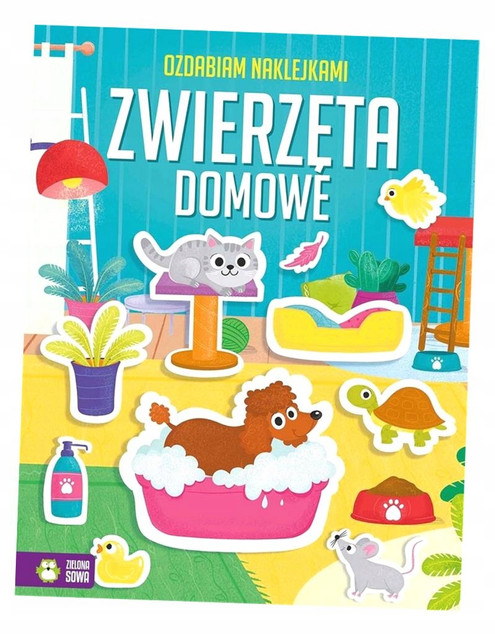 Ozdabiam naklejkami. Zwierzęta domowe