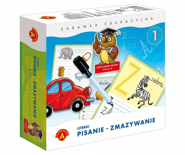 Literki pisanie zmazywanie 1 . ALEXANDER