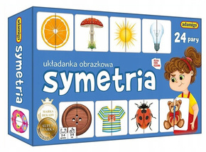 Symetria Układanka Obrazkowa Edukacyjna 3+ Adamigo 07608