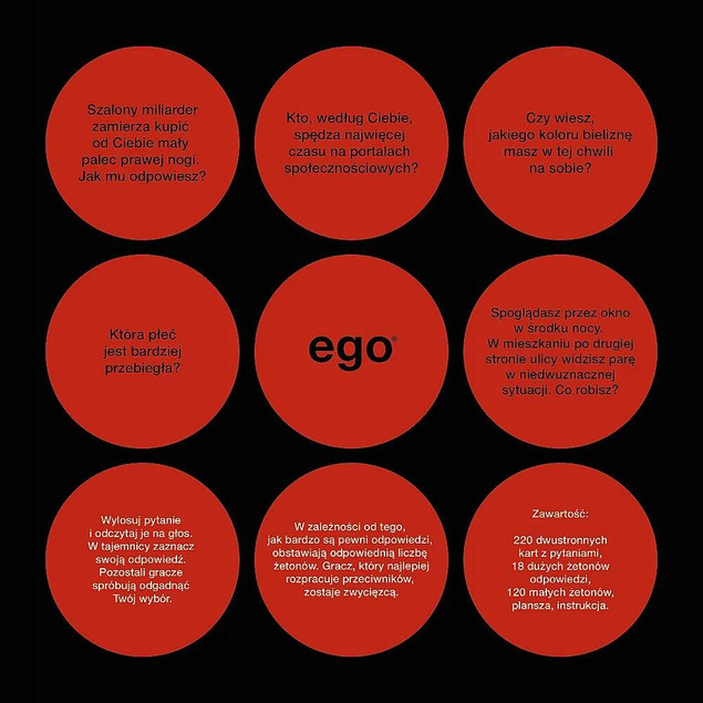 Gra Towarzyska Ego Kto Zna Cię Najlepiej 14+ Trefl 01298