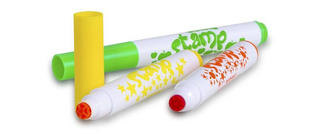 Pisaki 10kol pieczątki COLORINO