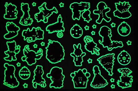 Kolorowanka z tatuażami flou Magiczne święta