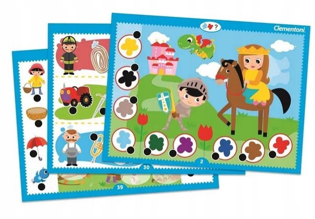 Mówiące Pióro 500 Pytań Przedszkolaka Gra Edukacyjna Quiz 3+ Clementoni