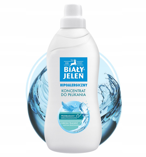KONCENTRAT Do Płukania Hipoalergiczny BIAŁY JELEŃ 1 l