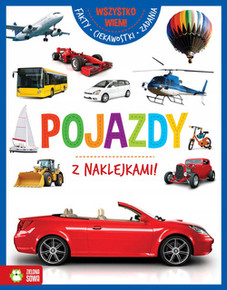 Książka Edukacyjna Wszystko Wiem! Pojazdy Fakty Zadania Naklejki Z. Sowa