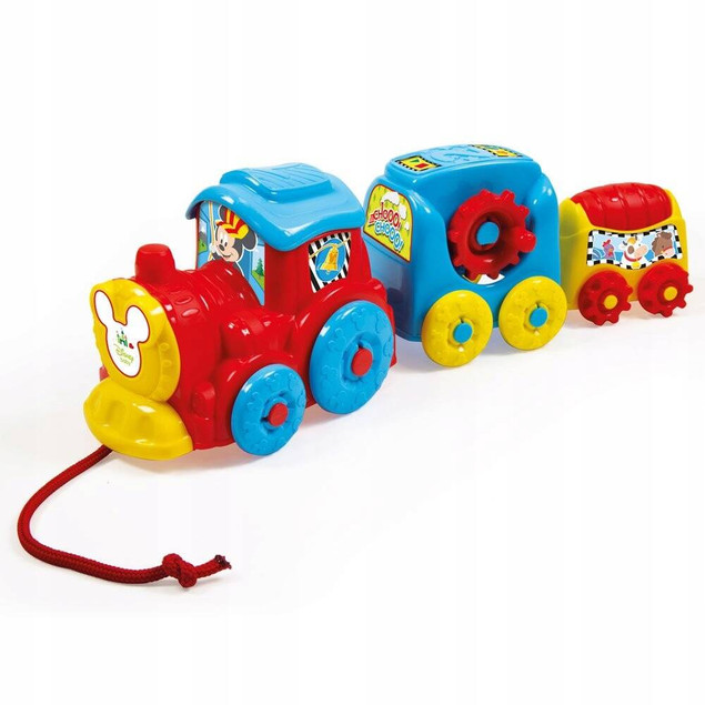 Clementoni POCIĄG BABY DISNEY Edukacyjny CIUCHCIA