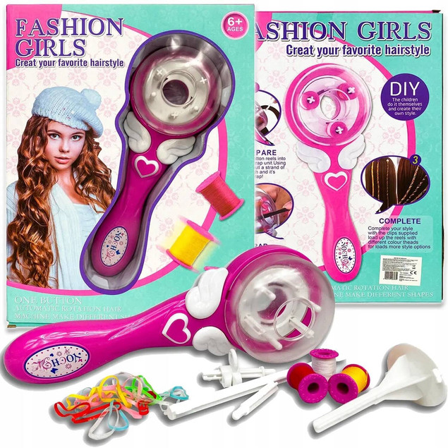 ZAPLATARKA DO WARKOCZYKÓW ZAPLATACZ WŁOSÓW MASZYNA 1006383