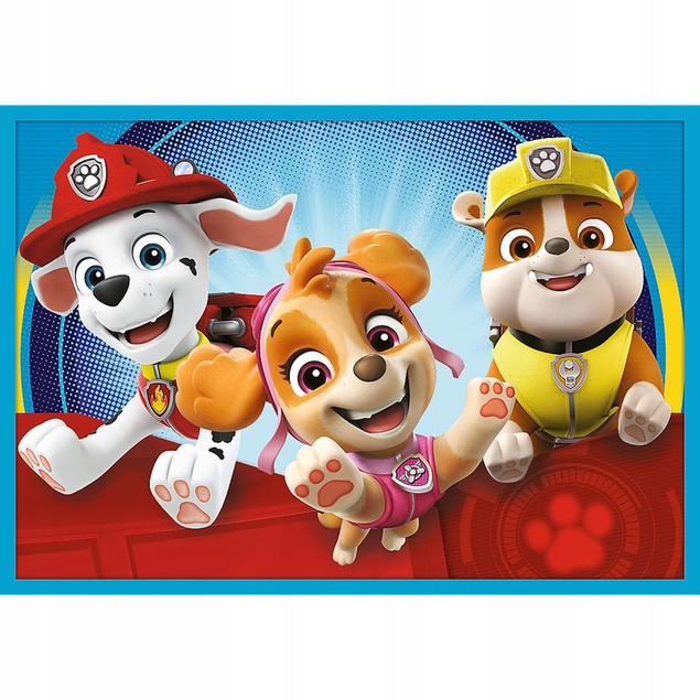 Puzzle Psi Patrol 10 Układanek 329 szt. NIEZAWODNA DRUŻYNA 10w1 Trefl
