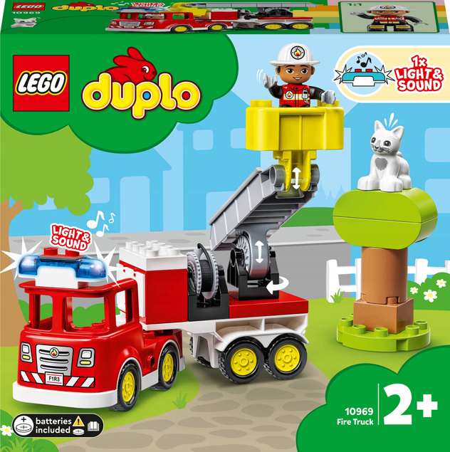 LEGO Duplo Wóz Strażacki 21el. 2+ 10969