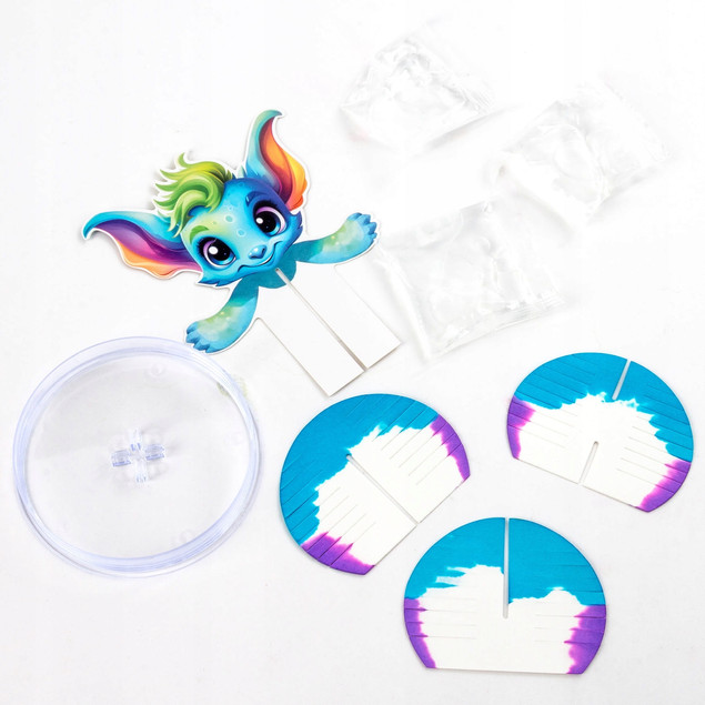 Magiczny Krystaliczny STWOREK Zestaw Kreatywny Eksperyment Kidea