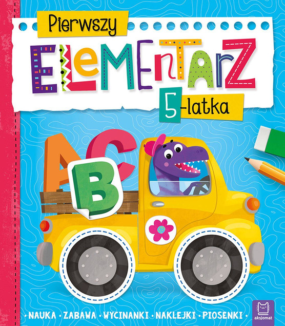 Pierwszy elementarz 5-latka Nauka Zabawa Wycinanki